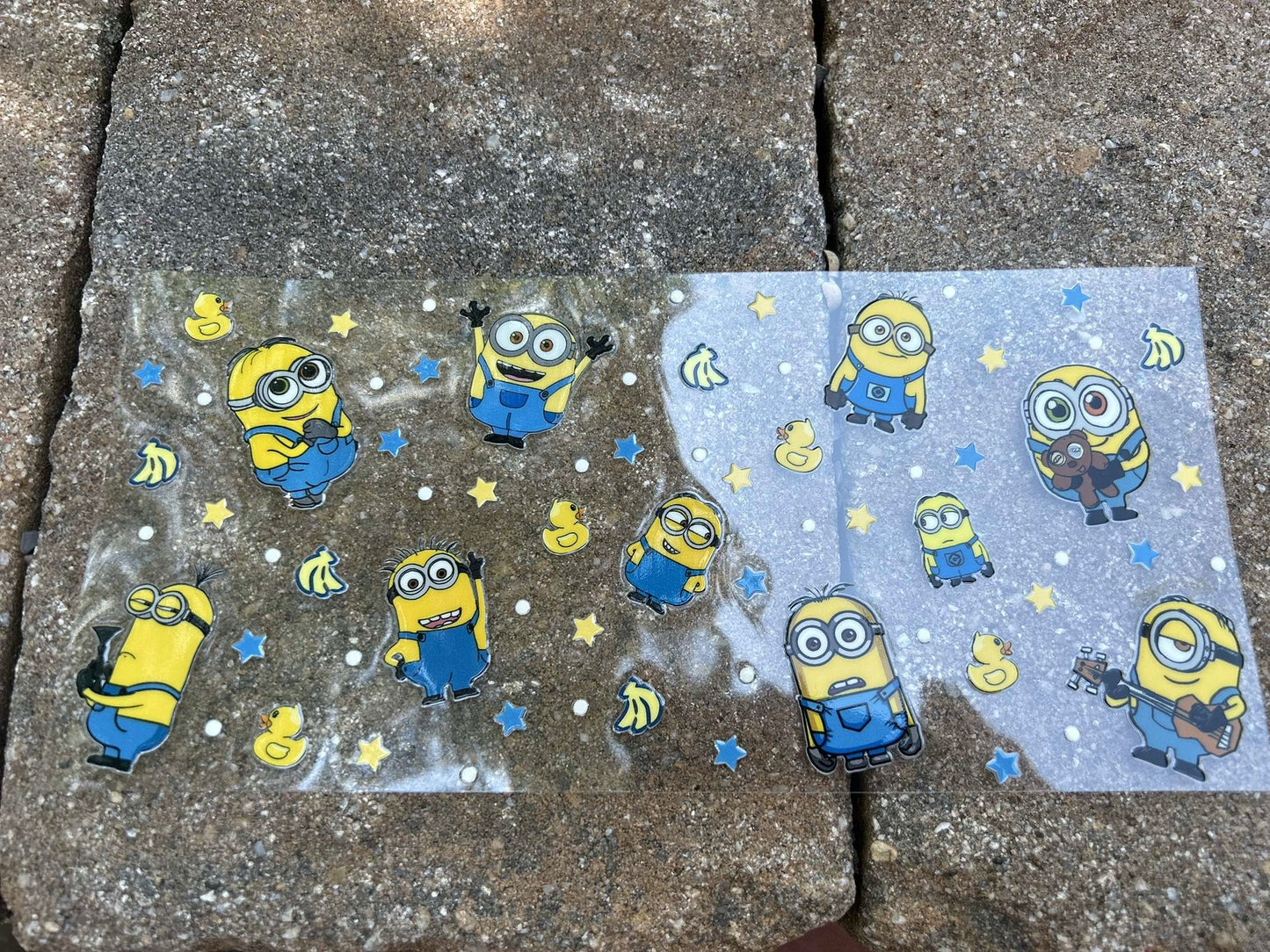 minions cup wrap